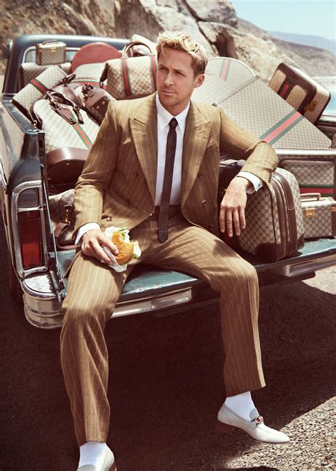 ryan gosling gucci campaign.